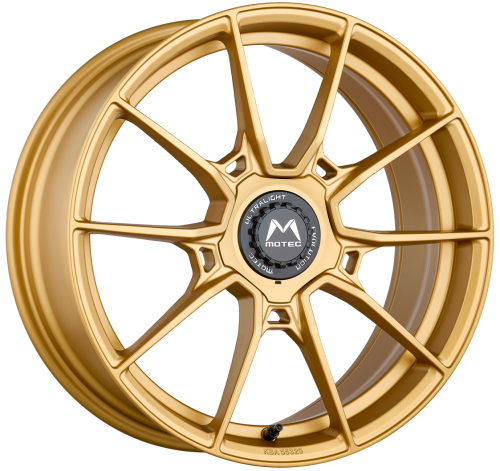 Llantas Motec MCR5- ULTRALIGHT EVO 18” / 19” Matt Light Gold